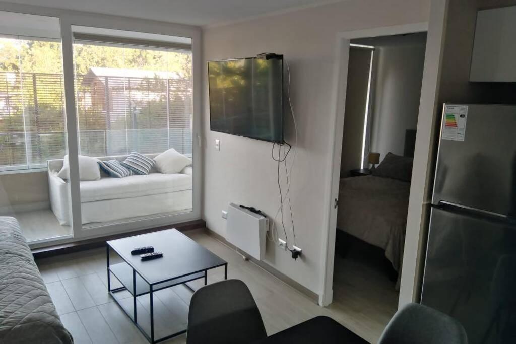 Depto En Condominio Пукон Экстерьер фото